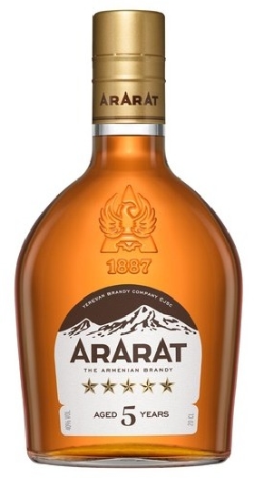 Ararat Armenian Brandy 5* 40% 0.2L