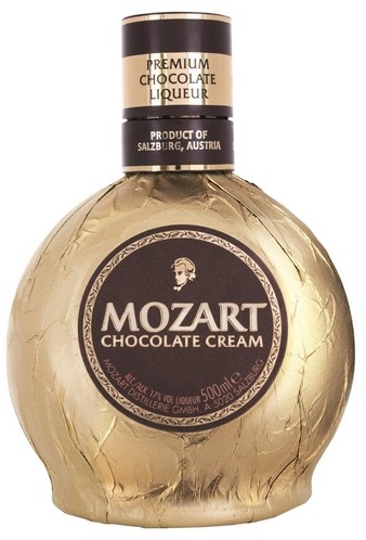 17% Gold in Liqueur 0.5L bordershop Mozart Porubne duty-free at