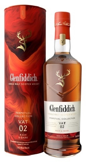 Glenfiddich Perpetual Collection Vat 2 43% 1L, Tube