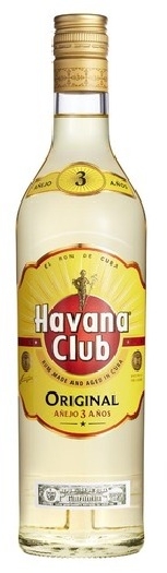 Havana Club Cuban Rum 3y 40% 1L