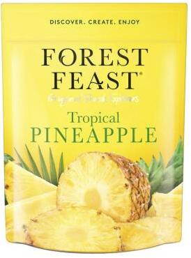 Forest Feast Dried pineapple slices 120g