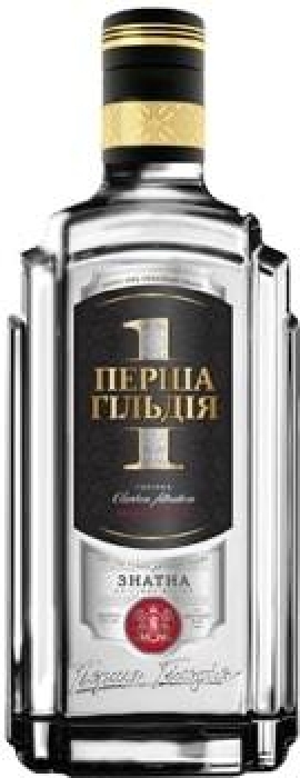 Premium Ukrainian vodka First Guild Znatna 0.7L