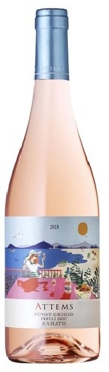 Attems Pinot Grigio Ramato, Friuli, IGT, wine, dry, rosé 0.75L