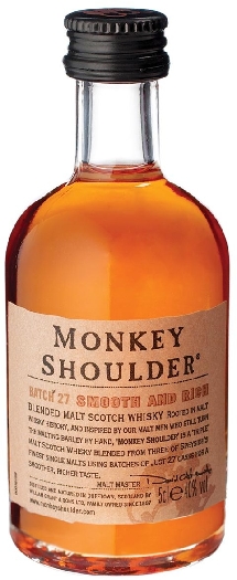 Monkey Shoulder Blended Malt Scotch Whisky 40% 0.05L