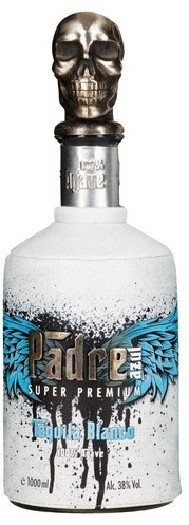 Padre azul Super Premium Tequila Blanco 38% 1L