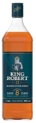 King Robert II 8yo Whiskey 40% 1L