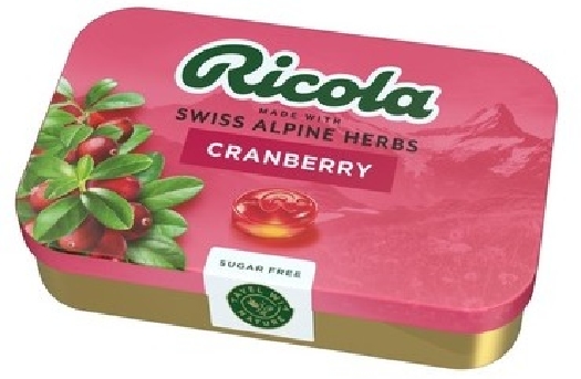 Ricola Cranberry Dose 6X12 1010903 75g