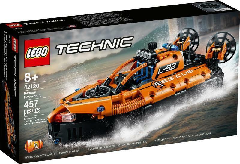 Lego, Technic, Rescue Hovercraft Lego, Technic, Rescue Hovercraft