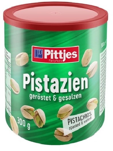 Pittjes Pistachio Roasted Tin 300g