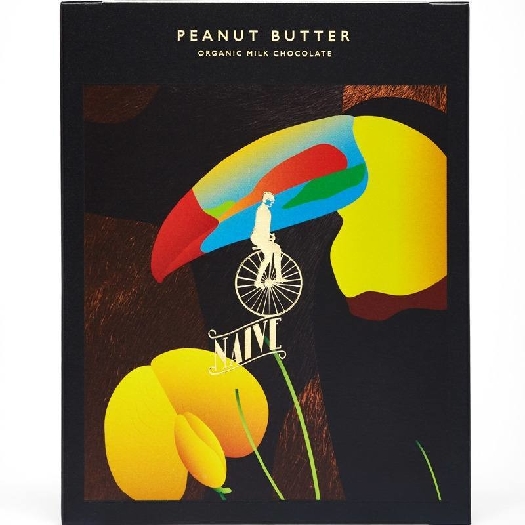 Naive Organic milk chocolate Peanut Butter 42% 57g