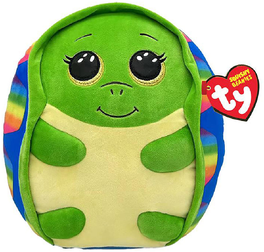 TY 39263 Turtle Shruggie Squishy Beanie