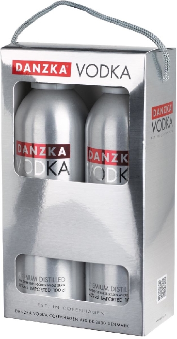 DANZKA Vodka Twinpack 40% 2x1L