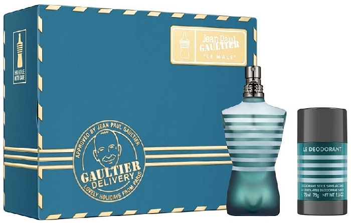 Jean Paul Gaultier Le Male Set cont.: Eau de Toilette 75 ml (GH 34116) + Deodorant Stick 75 g