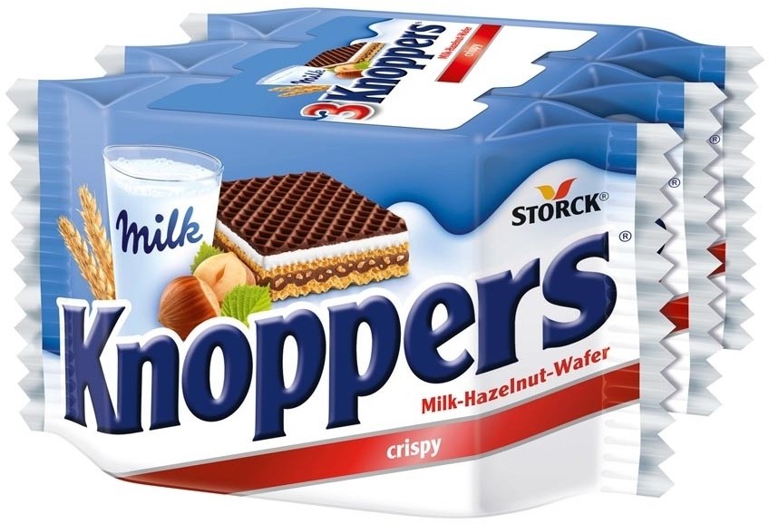 Knoppers 3-pack 75g.