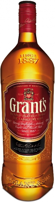 William Grant's Grant's Triple Wood Stand Fast Blended Scotch Whisky 43% 1L