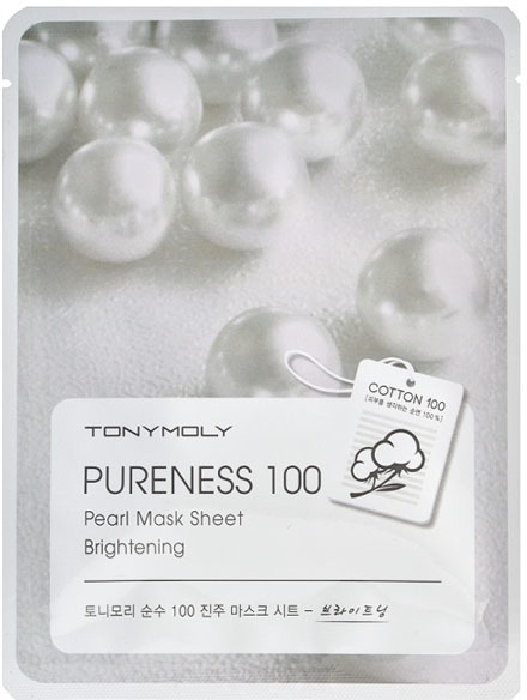 Tony Moly Pureness 100 Pearl Mask Sheet, 1 sheet 21 ml