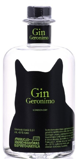 Pakruojo dvaras Gin "Geronimo" 43% 0.5L