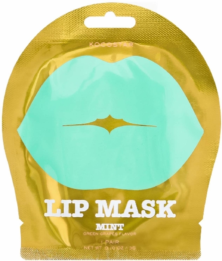 Kocostar Mint Lip Mask, 1 sheet 3g