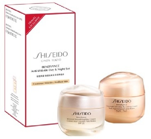 Shiseido Benefiance Anti-Wrinkle Face Care Set 70302107101 50ml+50ml