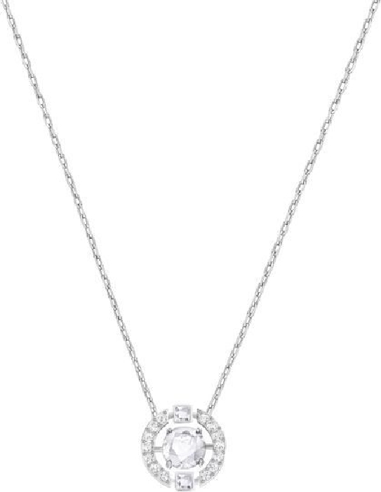 Swarovski Necklace 5492234 Sparkling DC, white, non precious alloy, rhodium plated, SS