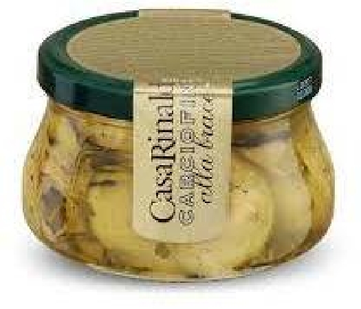 Casa Rinaldi Grilled artichokes in olive oil 320g
