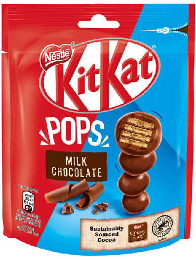 KitKat Pops Milk Chocolate Dragees 140g