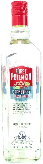 Furst Potemkin Cranberry Vodka 40% 1,0L
