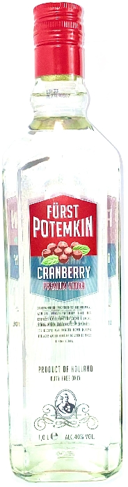 Furst Potemkin Cranberry Vodka 40% 1,0L