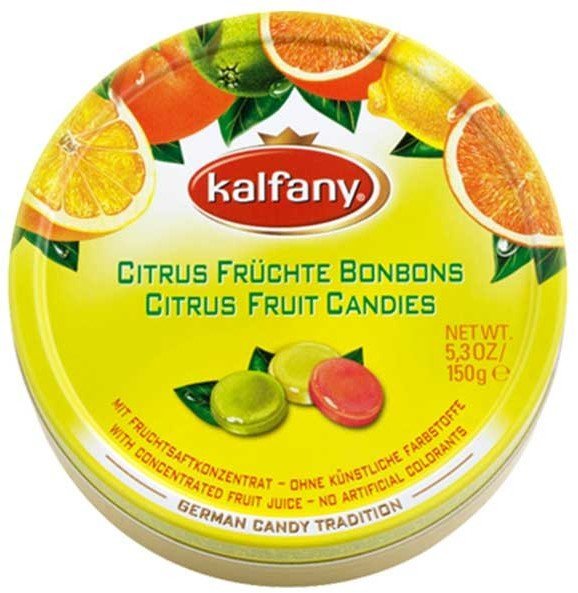 Kalfany Citrus Fruchte Bonbons 150g Kalfany Citrus Fruchte Bonbons 150g
