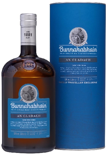 Bunnahabhain An Cladach Islay Single Malt Scotch Whisky 50% 1L gift pack