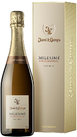 Juve y Camps Milesimé Chardonnay brut reserva gift box cava 12% 0.75L