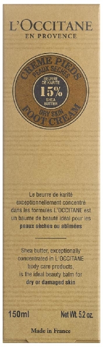 L'Occitane en Provence Karite-Shea Butter Foot Cream 01PI150K18 150ML
