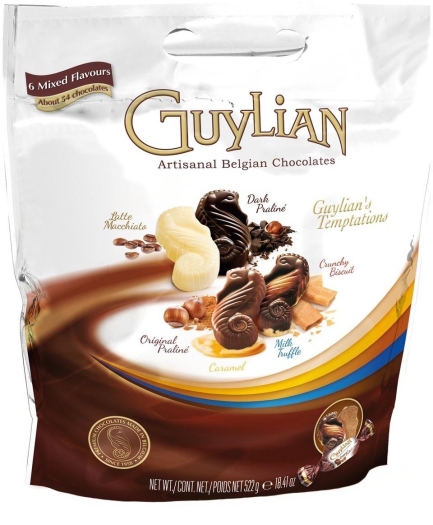 Guylian Temptations Mix Pouch Pack Standard 522g