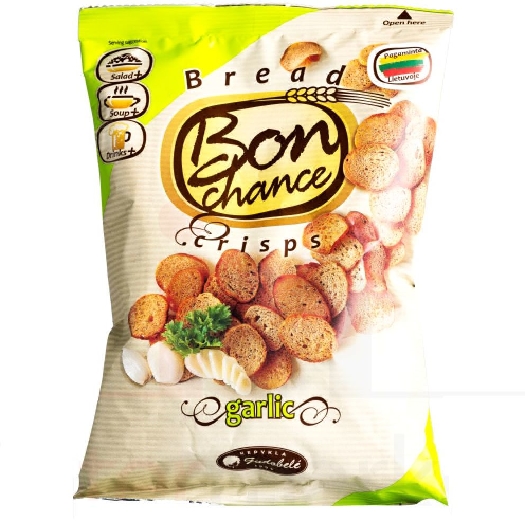 Osama "Bon Chance" Crisps Garlic 120g