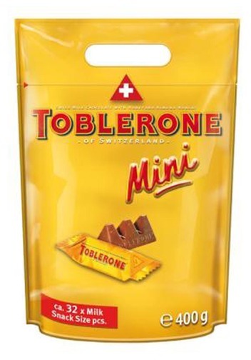 Toblerone Milk chocolate Tiny 400G Toblerone Milk chocolate Tiny 400G