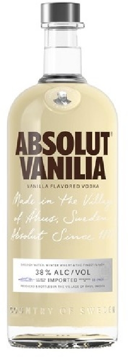 Absolut Vodka Vanilia 38% 1L
