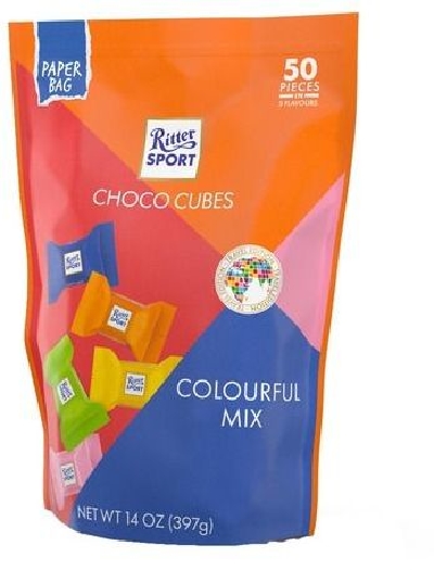 Ritter Sport Choco Cube Pouch 1622A 397g