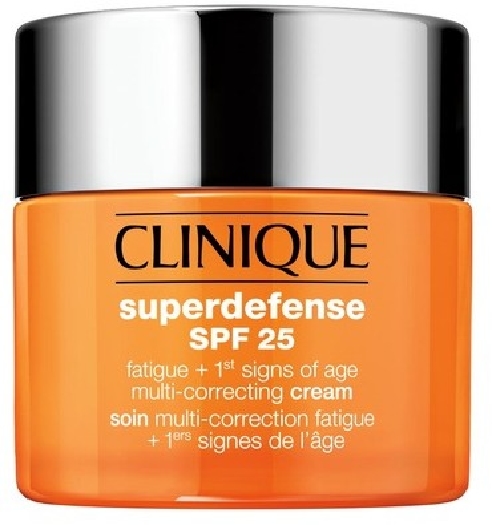 Clinique Moisturizers Superdefense SPF 25 Fatigue 1St Signs Of Age Multi-Correcting Cream Types 1+2 50 ml