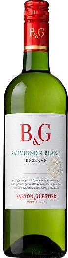 Barton&Guestier Reserve wine, white semi-sweet
