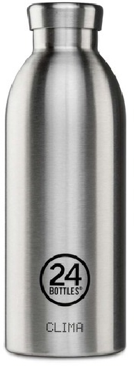 24 Bottles 50 Thermos Bottle Stainless Steel Silver 500ml