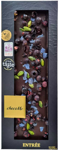 ChocoMe Dark chocolate 66% with pistachios B109 110g