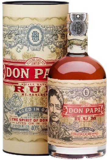Don Papa Rum 40% gift pack 0.7L