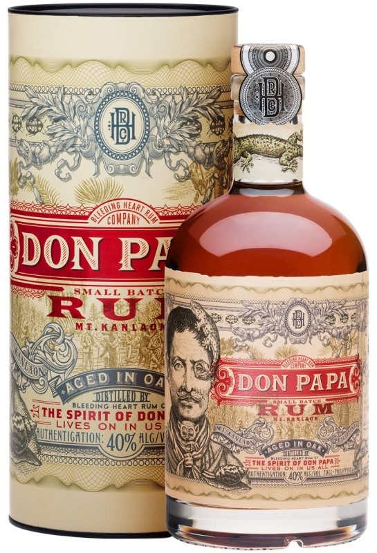 Don Papa Rum 40% gift pack 0.7L Don Papa Rum 40% gift pack 0.7L