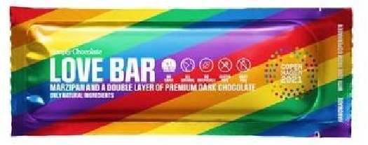 Simply Chocolate Love Marzipan Bar 21050019 40g