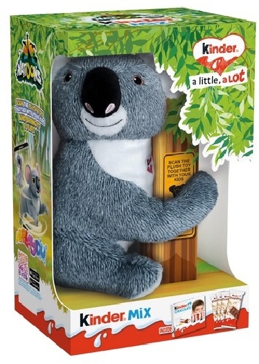 Mix With Kinder Chocolate, Kinder Country and Koala Plush Toy 146g