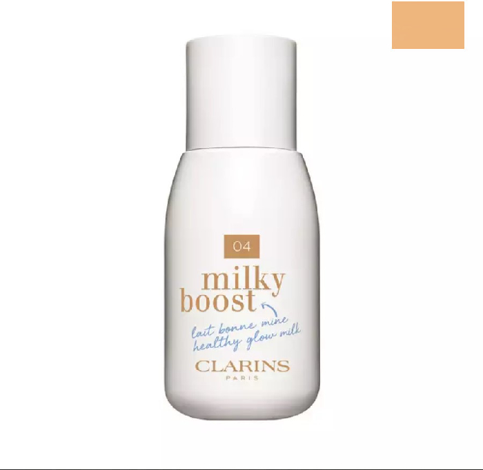 Clarins Milky Boost Foundation N° 4 Milky Auburn 50ml
