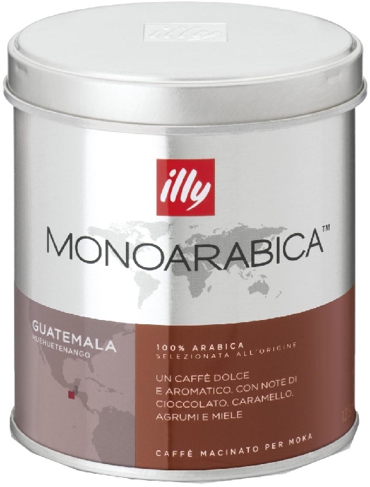 Illy Monoarabica espresso for mocha from Guatemala 125g
