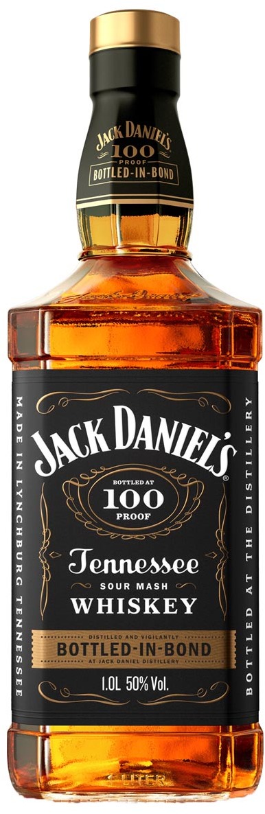 Jack Daniels Bottled in Bond Tennessee Whiskey 50% 1L in duty-free at  bordershop Porubne