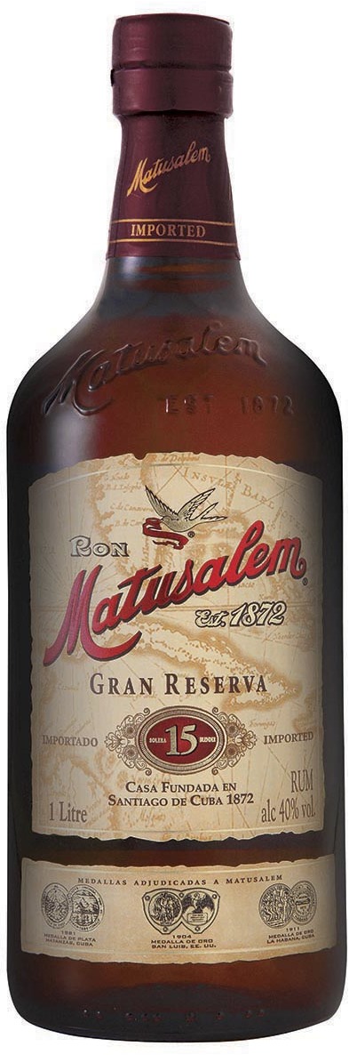 Matusalem Gran Reserva 15 Years Old Rum 40% 1L Matusalem Gran Reserva 15 Years Old Rum 40% 1L