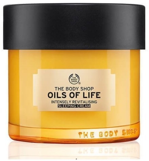The Body Shop Oils of Life Intensely Revitalising Sleeping Cream 80ml